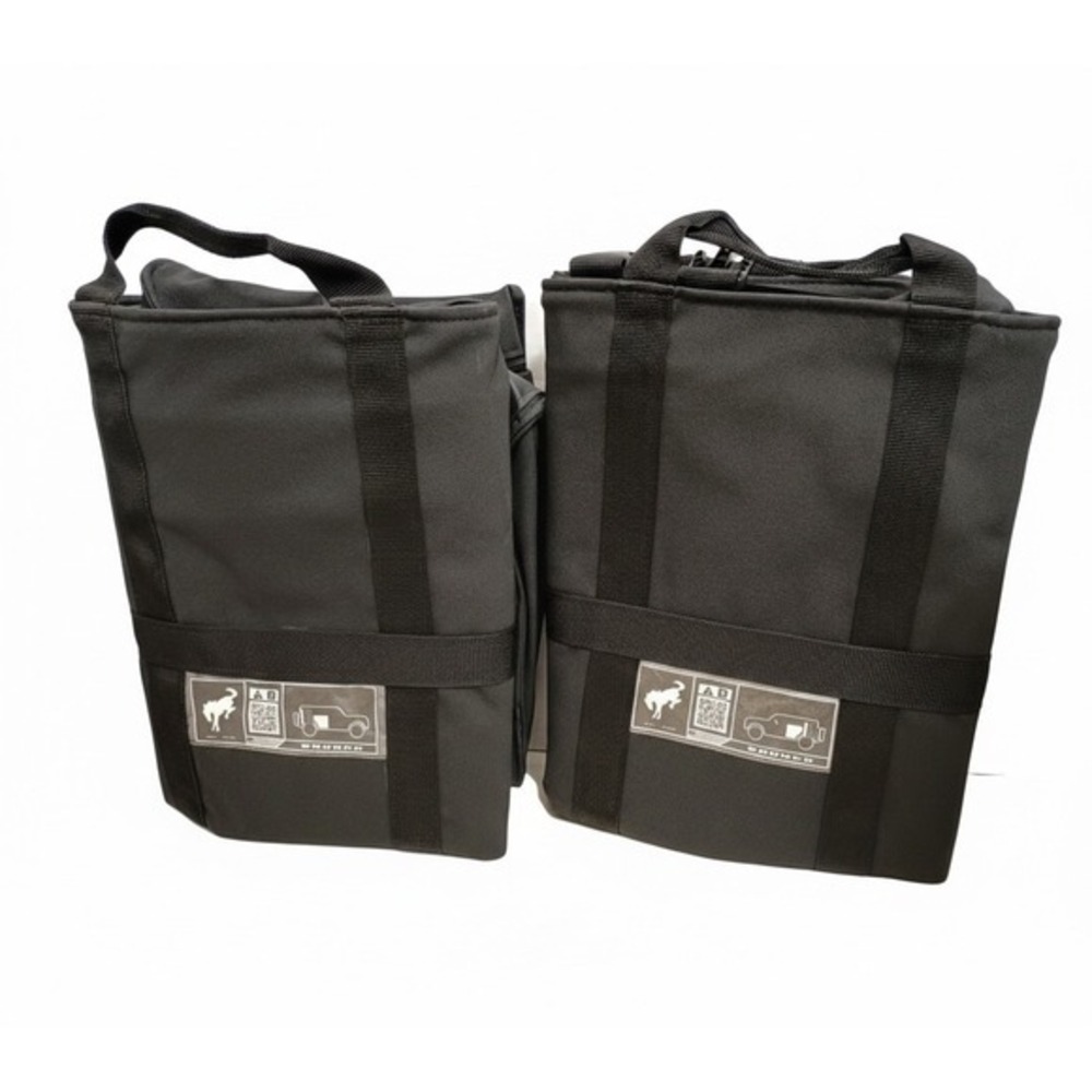 Ford Bronco OEM Front Door Storage Bags Pair Black 2021-2024 M2DZ-54502H07-A